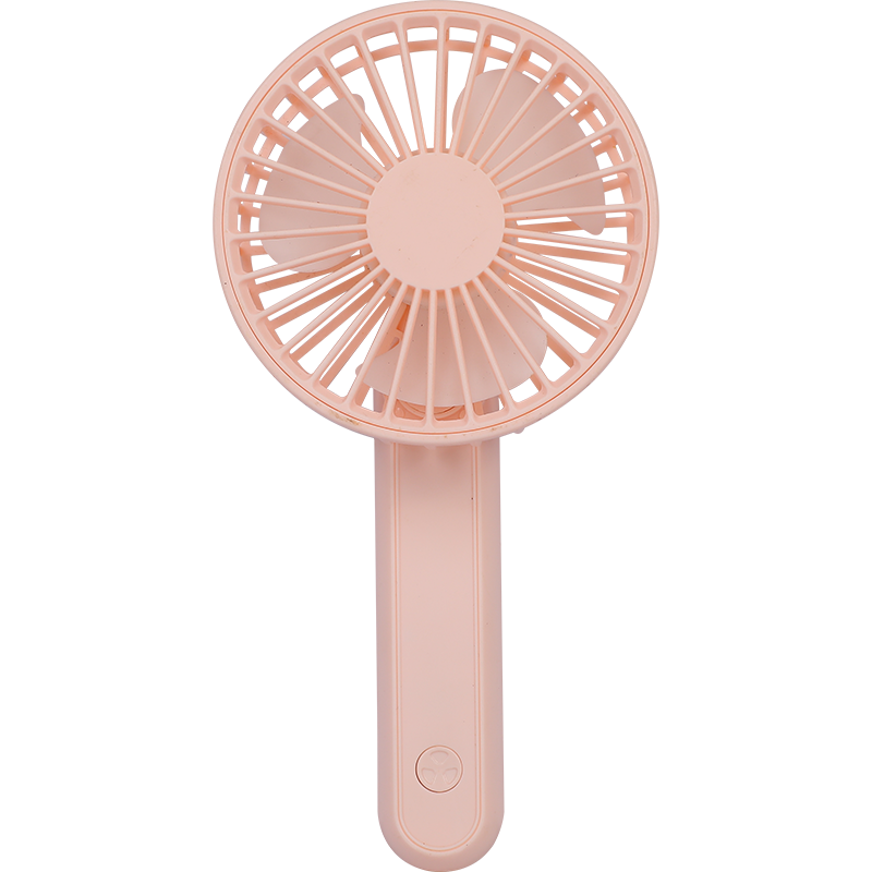 Single Button Control Mini Portable Soft Powder Handheld Fan Single Button Control Mini Portable Soft Powder Handheld Fan
